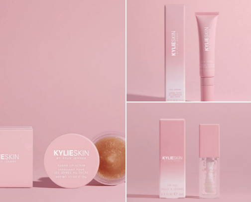 KYLIE cosmetics cover photo collage