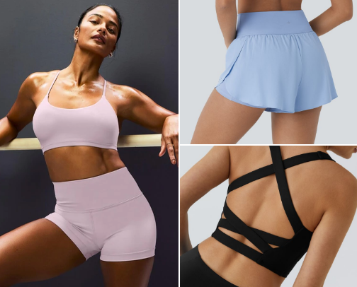 Workout Clothes That Are Both Cute + Comfy! cover photo collage