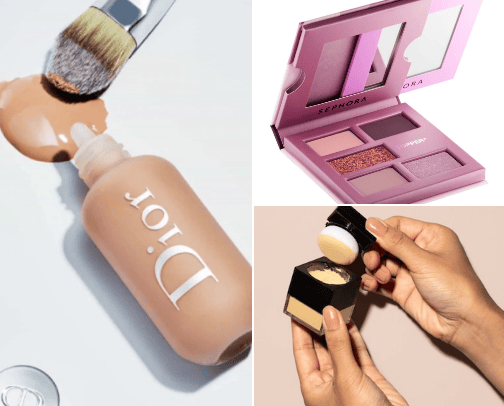 make up 💄 cover photo collage