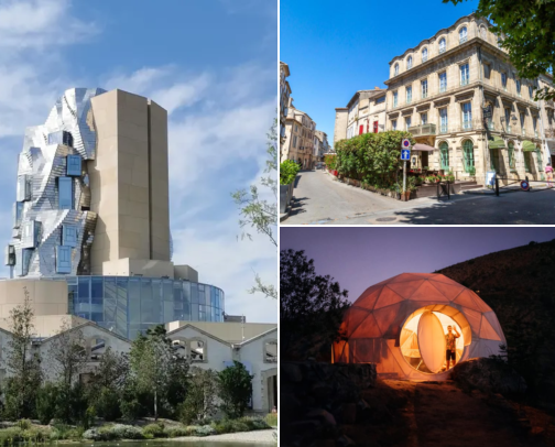 Arles, France: Walk, Wander, Sleep cover photo collage