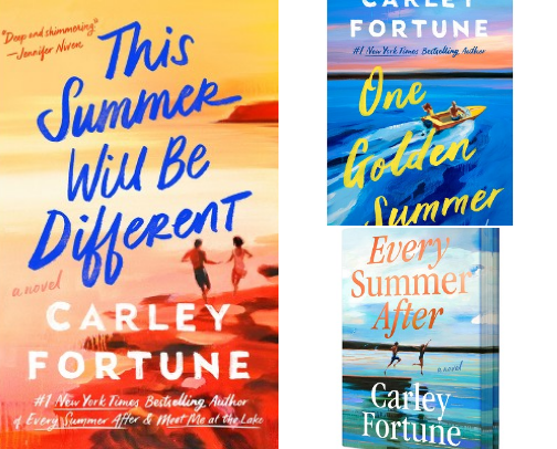 Summer Romance Book Recommendations cover photo collage