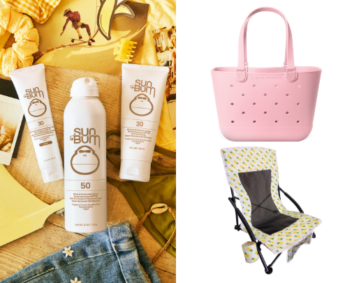 Beach Must Haves cover photo collage