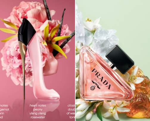 PERFUMES PARA  HOMBRES Y MUJERES,LAS MEJORES MARCAS:CAROLINA HERRERA ,JIMY CHOO,PRADA,DOLCEGABANNA,VALENTINO,ETC... 🌟✨ cover photo collage
