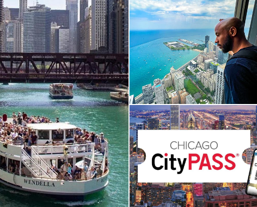 fun in Chicago cover photo collage