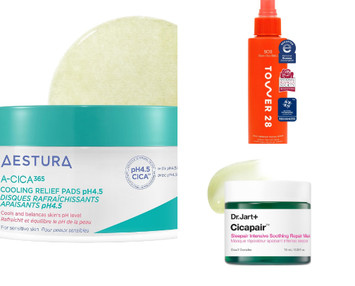 Sensitive/Rosacea Skin cover photo collage