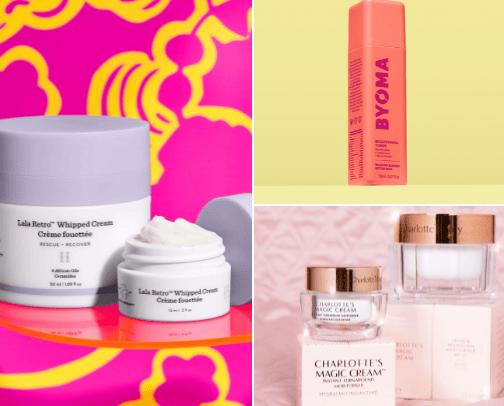 skincare essentials cover photo collage