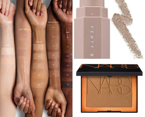 Favorite High-End Makeup Products cover photo collage