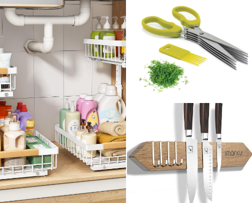 Genius Kitchen Finds That Just Make Sense cover photo collage