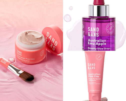 Induldge in your skin. cover photo collage