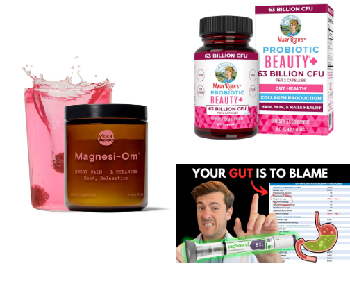 Supplements & Gut Support (ask doctor first) cover photo collage