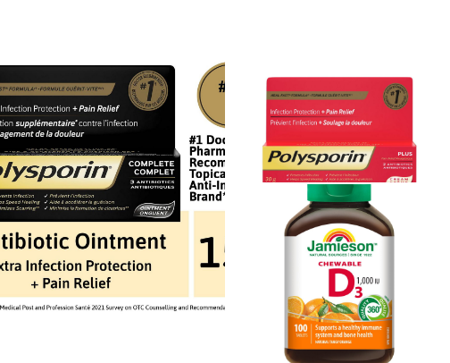 Health-Care and Supplement Products cover photo collage