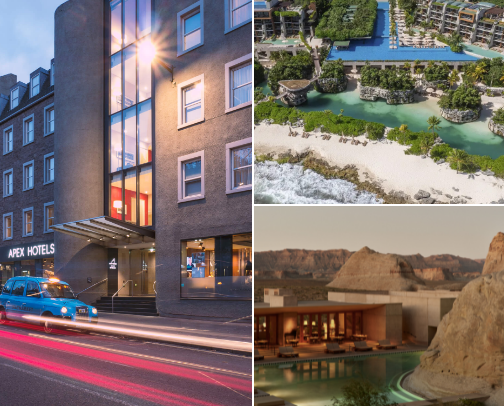 Hotels for Your Next Trip cover photo collage