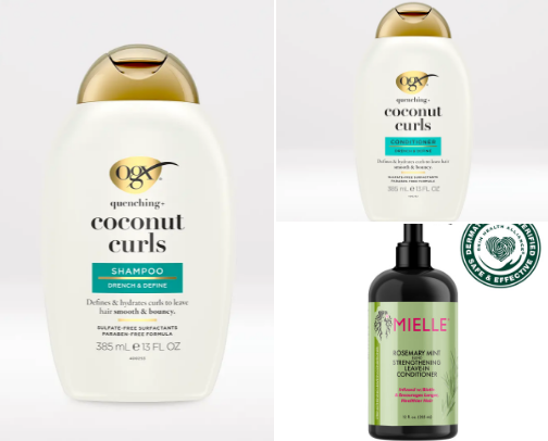 BEST Drugstore Curly Hair Products! cover photo collage