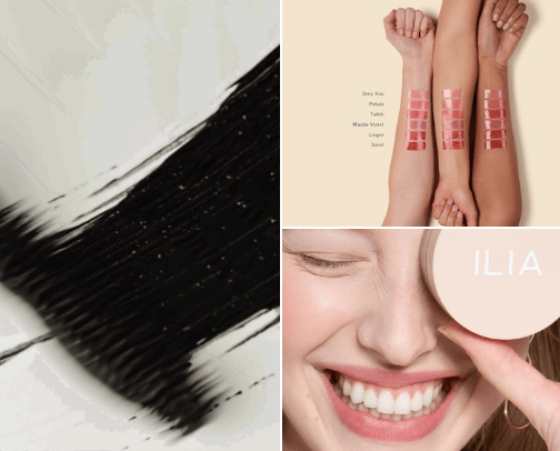 Ilia beauty cover photo collage