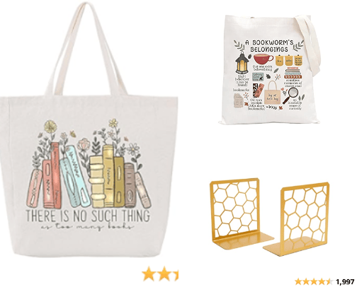Book Lover Gifts cover photo collage