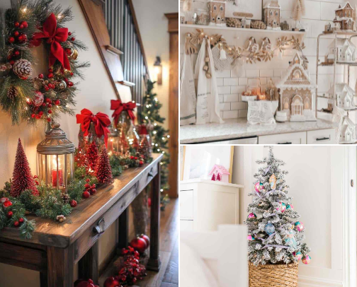 Christmas Decor Galore cover photo collage