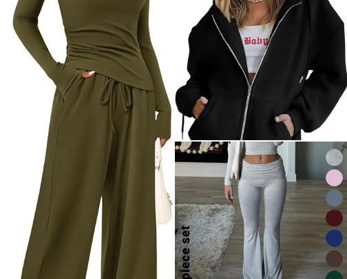Cute & Comfy Loungewear cover photo collage