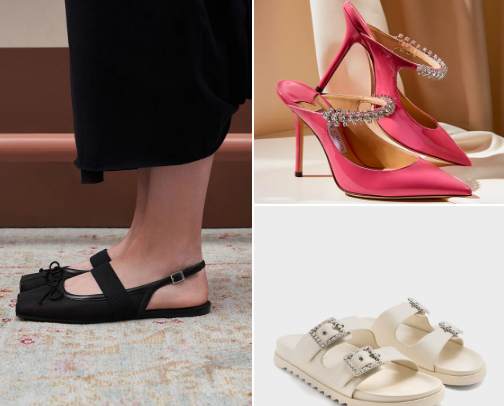 Shoes cover photo collage