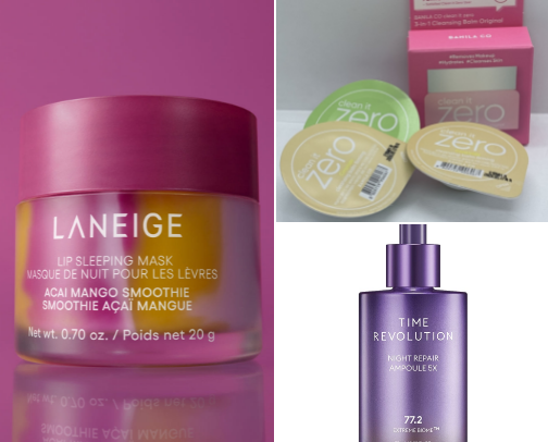Skincare cover photo collage