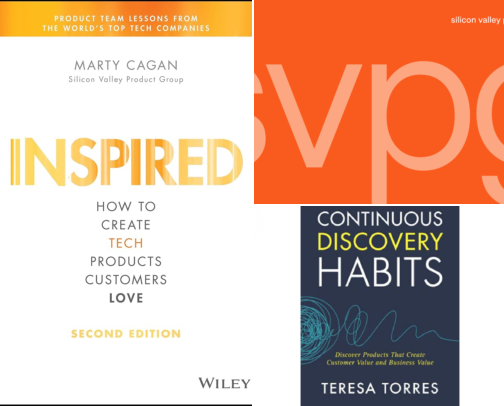 Inspired: How to Create Tech Products Customers Love Companion Reading List cover photo collage