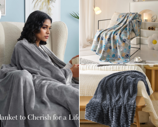 Cozy Throw Blankets I Reach For When My Couch Feels Like an Icebox cover photo collage