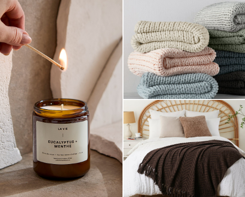 Cozy Home Must-Haves cover photo collage