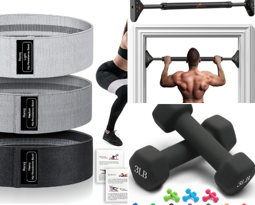 Home Workout Essentials That Actually Work cover photo collage