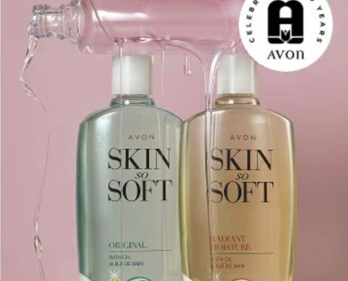 The AVON Vault: Nostalgic Beauty & Skincare Favorites cover photo collage