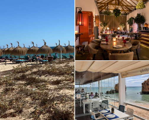 Algarve favorites, as a local cover photo collage