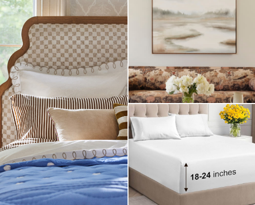 Where Rest Meets Style 🛌 cover photo collage