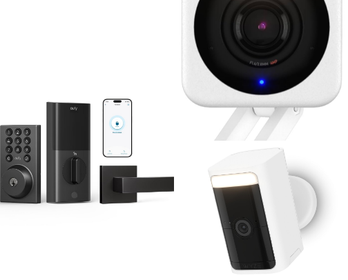 Home Security cover photo collage