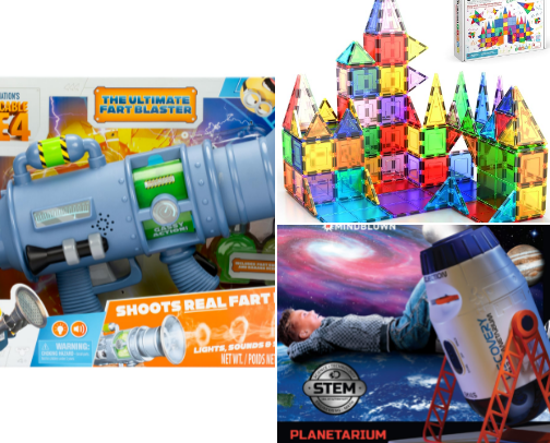 Gifts for Kids cover photo collage