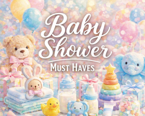 Baby Shower Gift Must-Haves for both baby and mama! cover photo collage
