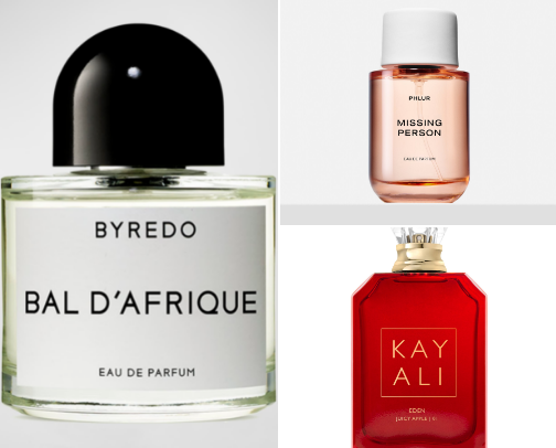 perfume collection must haves cover photo collage