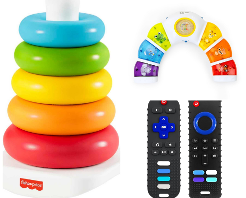 Must have toys for a 9 month old cover photo collage