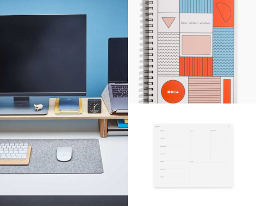desk accessories for your bedtime routine that make your life feel effortlessly cozy ✨🕯️ cover photo collage