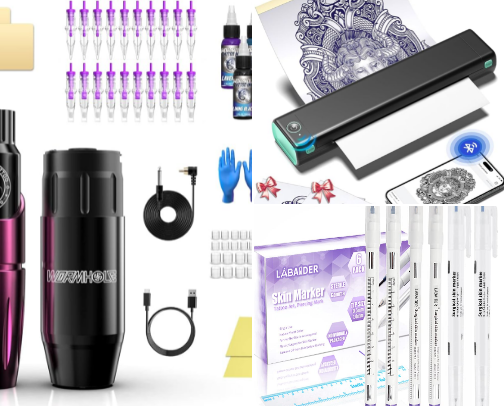 Tattoo items 💥 cover photo collage