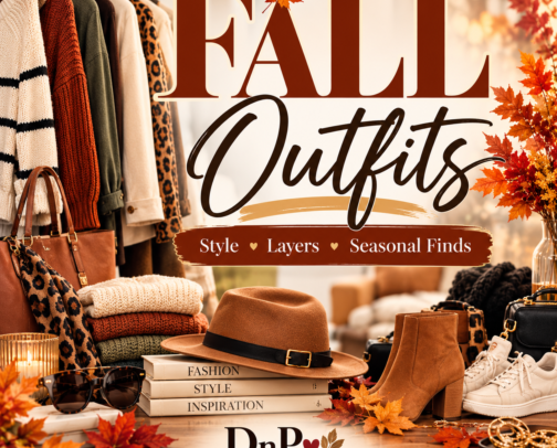 Fall Outfits & Seasonal Finds cover photo collage
