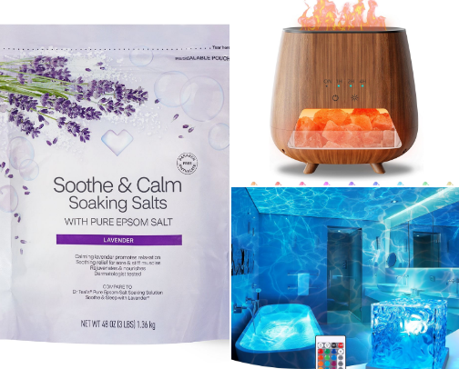 Spa Day at Home (budget friendly!) cover photo collage