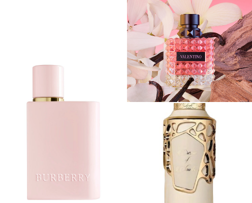 Affordable Fragrances and body mists cover photo collage