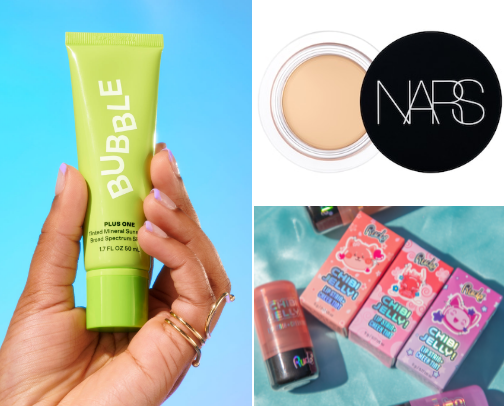 no makeup make-up look cover photo collage