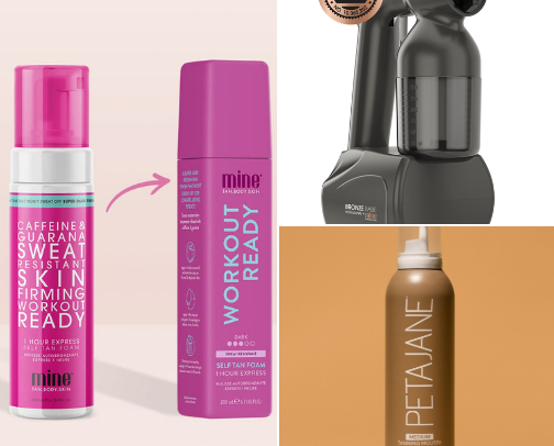 Self Tan Must Haves cover photo collage