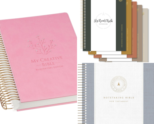 Trending Spiral Bibles cover photo collage