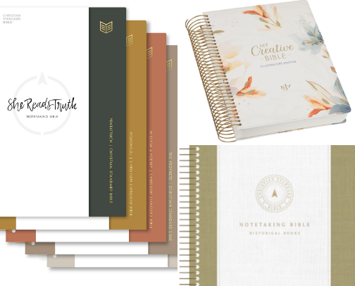 Trending Spiral Bibles cover photo collage