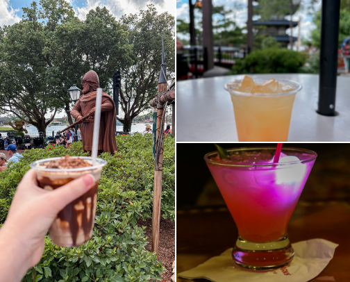 Favorite Disney Drinks 🐭🍹 cover photo collage