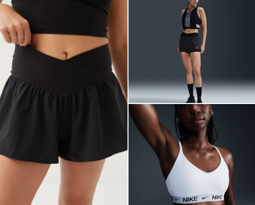 Activewear/Gym Essentials cover photo collage
