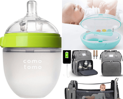 First-time mom cover photo collage