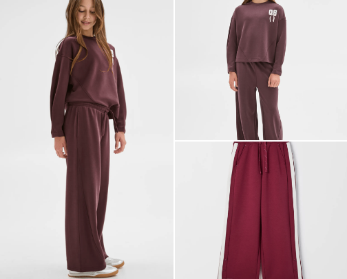 Petite loungewear cover photo collage