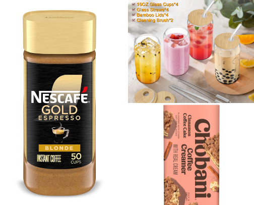 coffee AT HOME ☕️✨🤎 cover photo collage