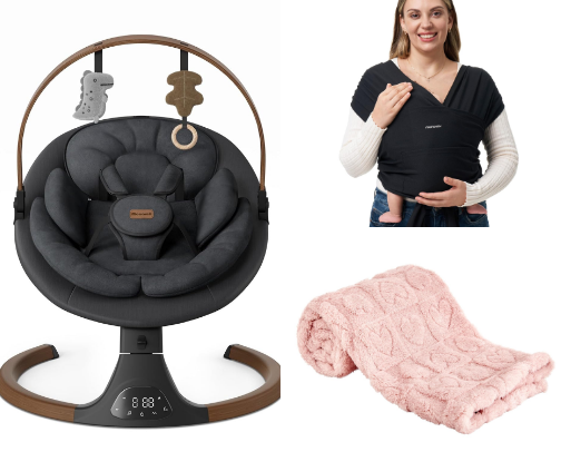 Baby essentials cover photo collage